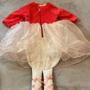 Pink & White Ballerina Infant Costume